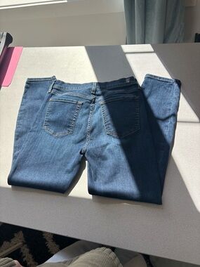 7 For All Mankind Dark Blue Ankle Gwenevere Jeans